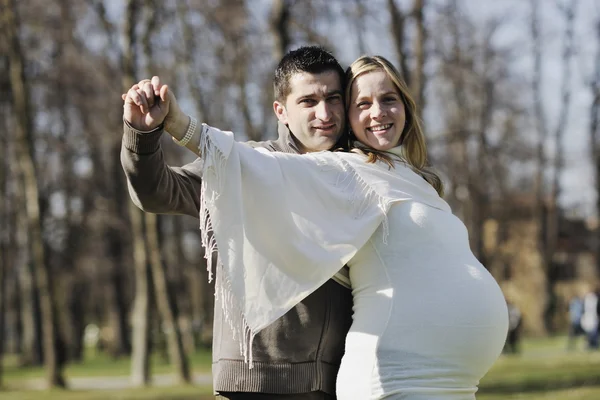 Mutlu hamilelik — Stok fotoğraf