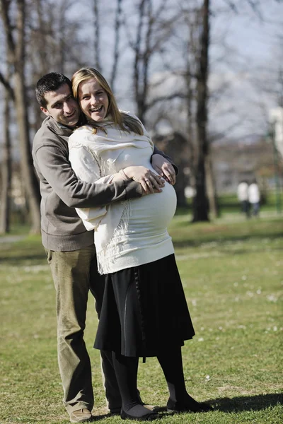 快乐怀孕 — 图库照片