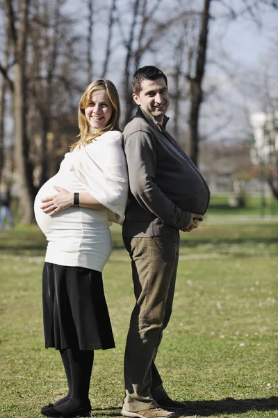 Mutlu hamilelik — Stok fotoğraf