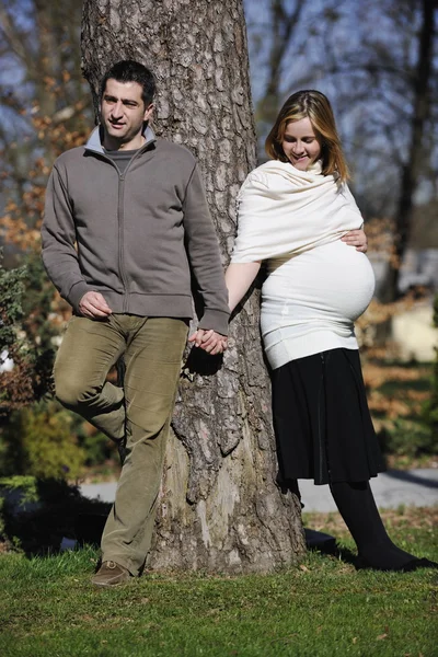 Felice gravidanza — Foto Stock