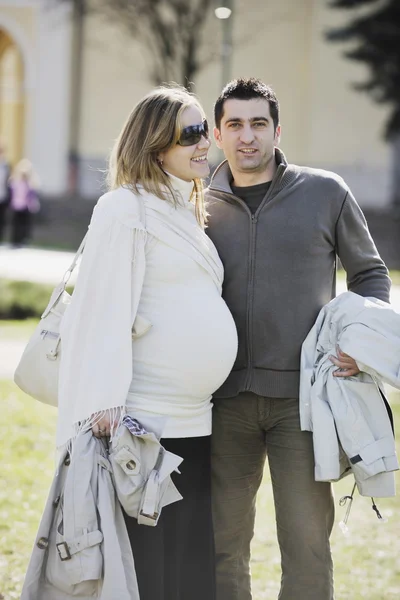 행복 한 임신 — 스톡 사진