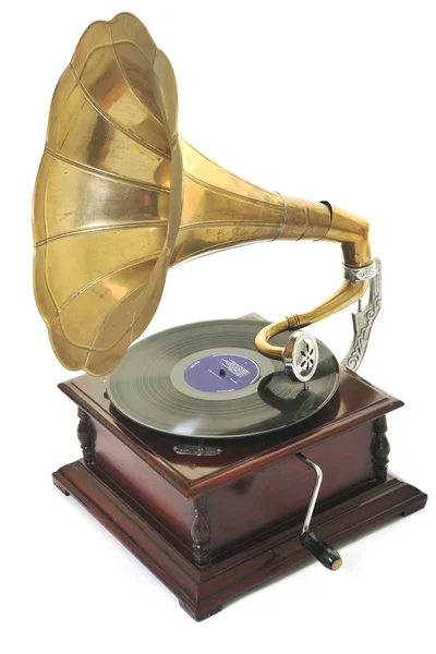 古い蓄音機 — ストック写真