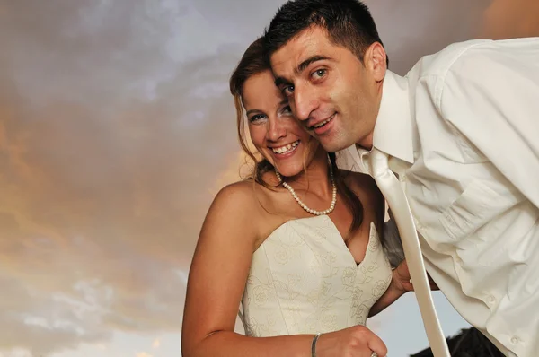 Gerade verheiratet — Stockfoto