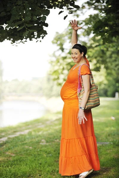 Щасливі вагітності — стокове фото
