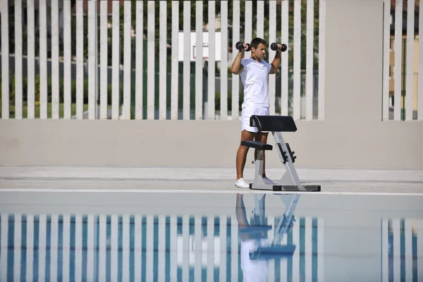 젊은 건강 한 운동선수 — 스톡 사진