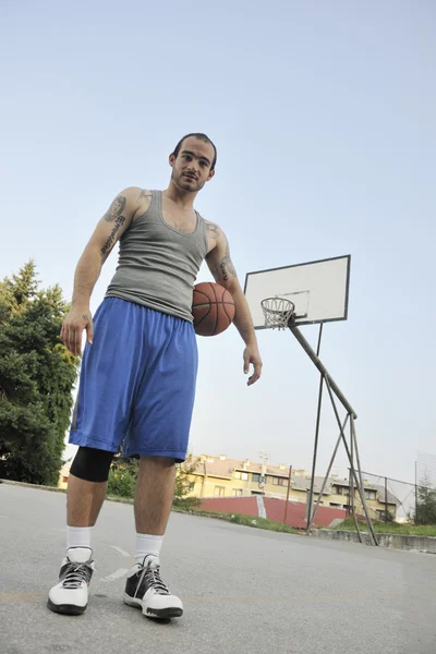 篮球运动员 — 图库照片