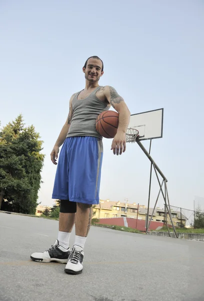 Pemain basket — Stok Foto