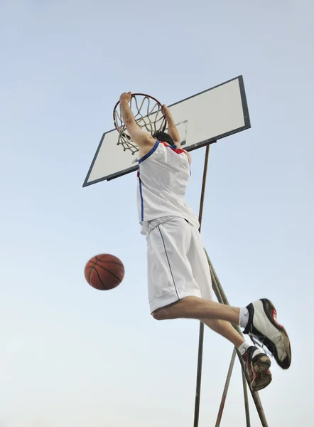 Баскетболіст — стокове фото