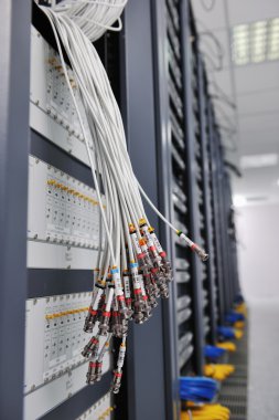 Network server room clipart