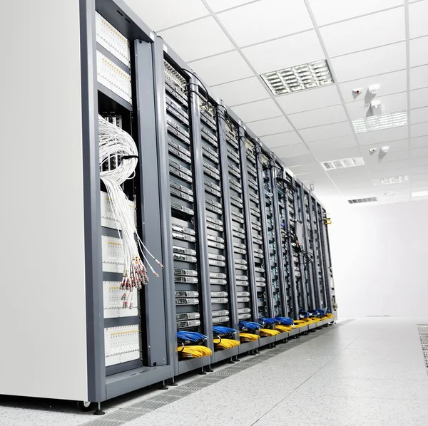 Sala de servidores de red — Foto de Stock