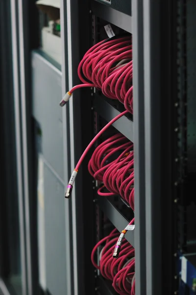 Мережа серверні кімнати — стокове фото