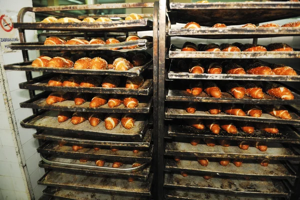 빵 공장 생산 — 스톡 사진