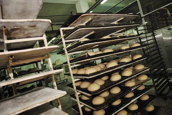 Ψωμί εργοστάσιο παραγωγής — Φωτογραφία Αρχείου