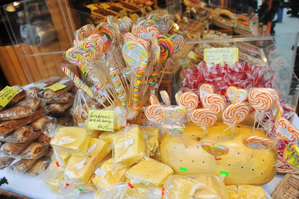 Candy shop sweets — Stok fotoğraf