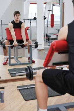 koşu parkuru makine üzerinde fitness Club womanworkout