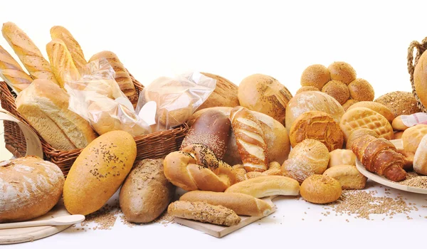 Fresh bread food group Stock Picture