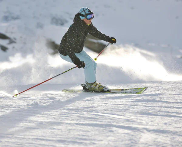 Csoport, a hó a téli szezonban — Stock Fotó