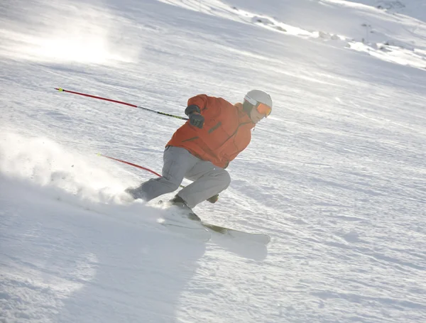 Csoport, a hó a téli szezonban — Stock Fotó
