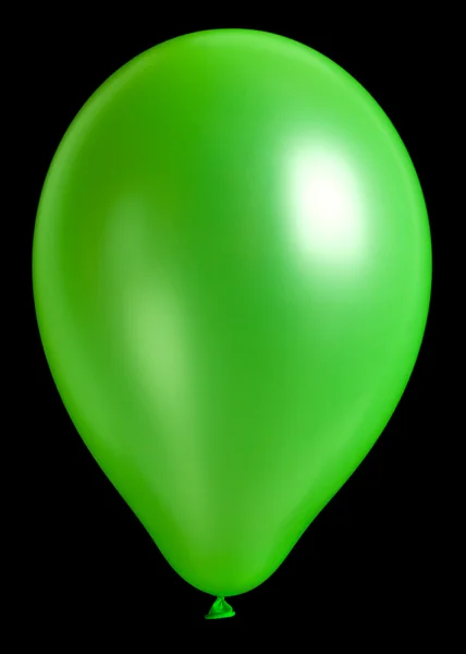 Zielonego balonika — Zdjęcie stockowe
