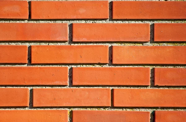 Moderne rote Backsteinmauer — Stockfoto