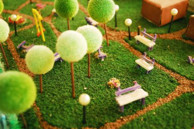 Garden miniature clipart