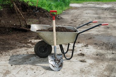 Wheel Barrow clipart