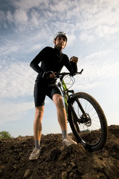 Adam bisikleti — Stok fotoğraf