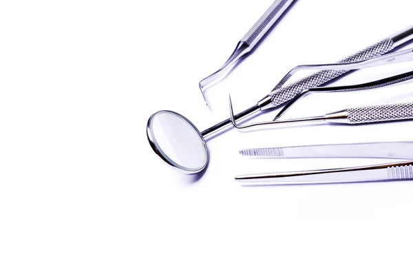 Zahnmedizinische Werkzeuge lizenzfreie Stockbilder