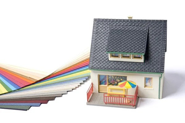 Rainbow house — Stock Photo, Image
