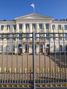 Presidential Palace in Helsinki clipart