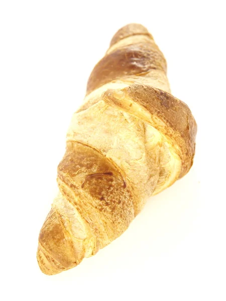 Fresh and tasty croissant over white background — Stock Photo, Image