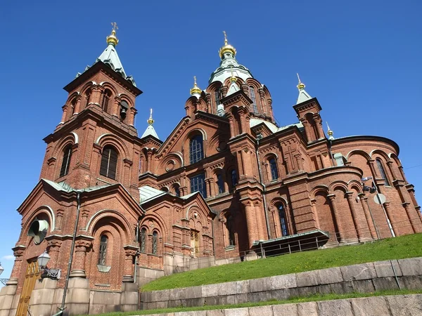 Catedral Uspensky em Helsínquia — Fotografia de Stock