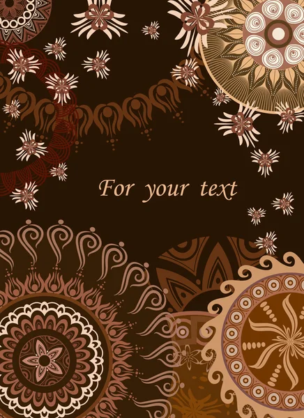 Шоколадні листівки — стоковий вектор