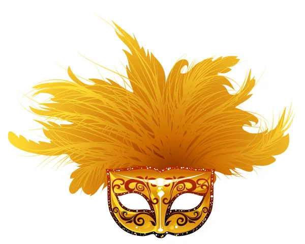 Venezianische Maske — Stockvektor