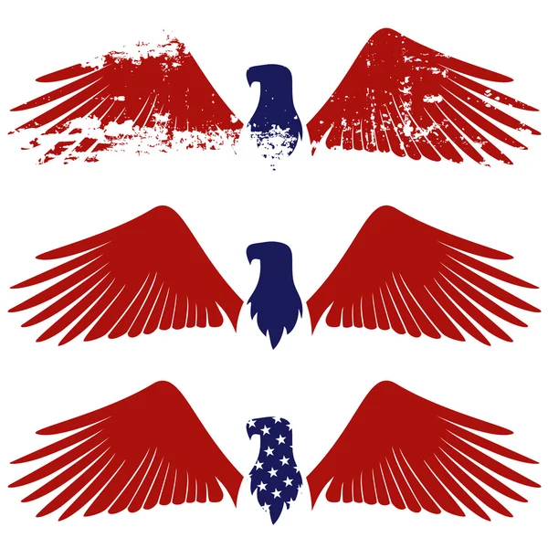 Águila americana — Archivo Imágenes Vectoriales