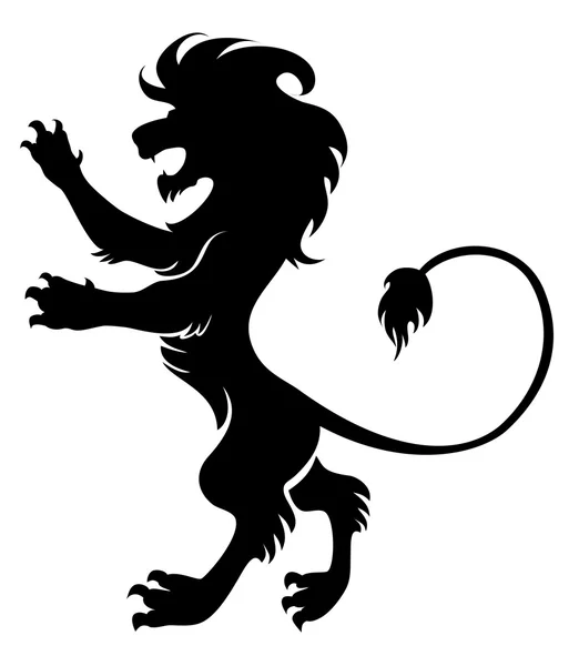 León símbolo Ilustración de stock