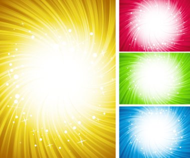 Shining color background clipart