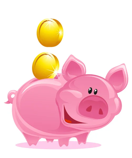 Piggy银行 — 图库矢量图片