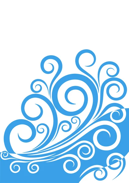 stock vector Abstract marine design