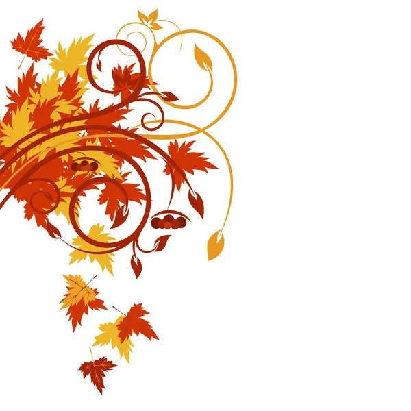 Höstens löv — Stock vektor