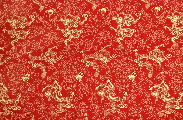 Textura de seda chinesa — Fotografia de Stock