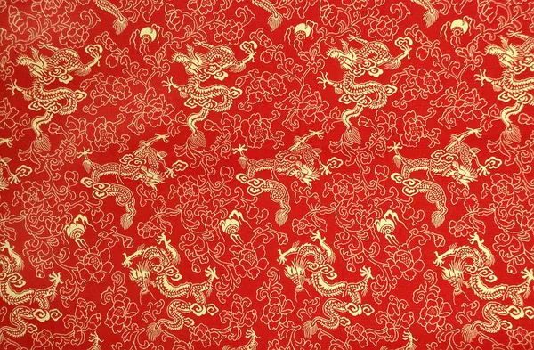 Textuur van chinese zijde Stockfoto