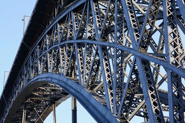 Construction de ponts en acier — Photo