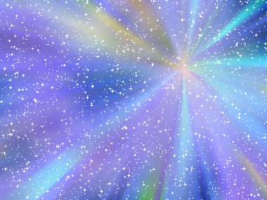 Abstract starry background clipart