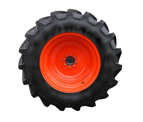 Neumático del tractor Imágenes de stock libres de derechos