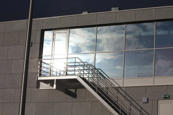 stock image Sun reflection in windows