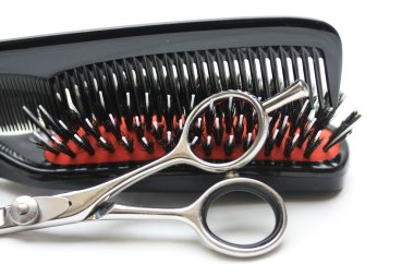 Hairdress tools clipart