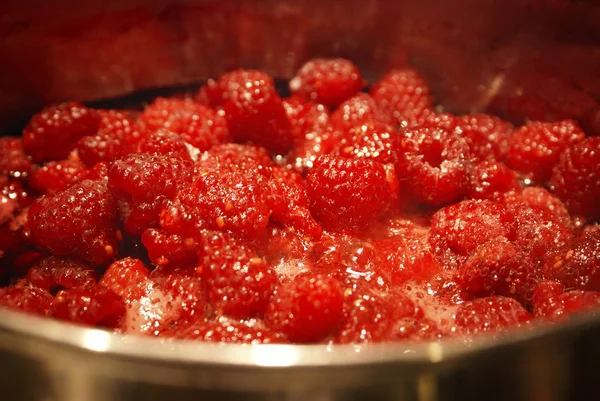 Raspberry jam. — Stock Photo, Image