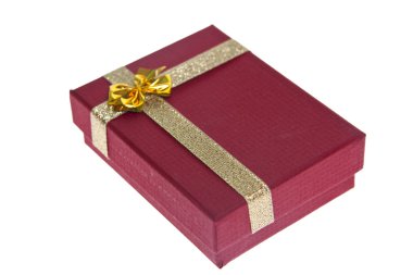 Kırmızı hediye kutusu