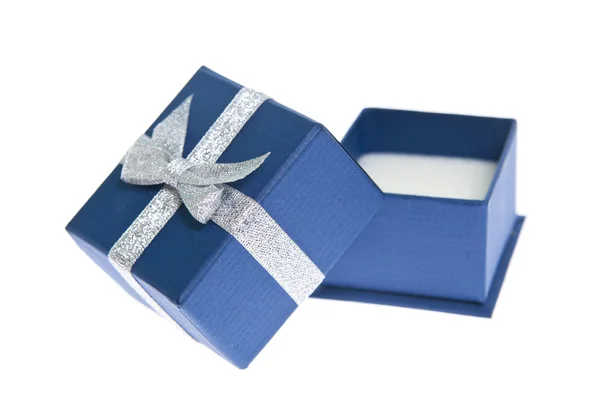 青いプレゼント ボックス — ストック写真